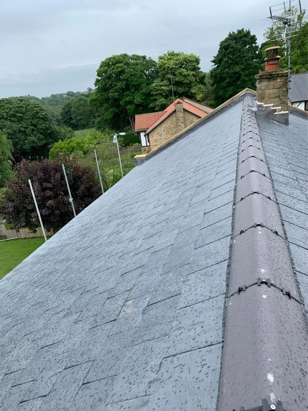 New roof installation on a UK property